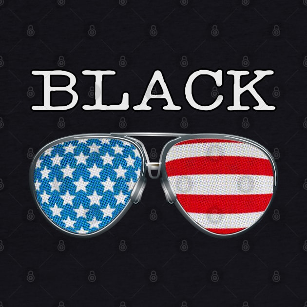 PILOT GLASSES USA BLACK by SAMELVES